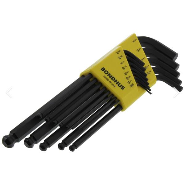 美國(guó)Bondhus波頭粗短雙球端L型扳手SDBLX9MBXL