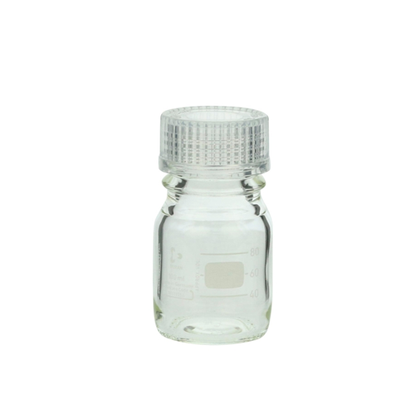 日本SIBATA柴田科學(xué)帶透明蓋的耐熱螺口瓶 017200-7503A