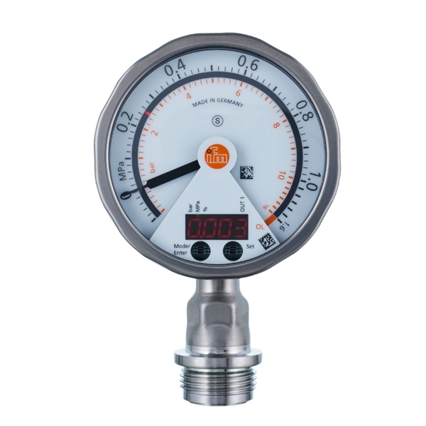 德國(guó)IFM易福門帶顯示屏的齊平式壓力傳感器PI1809 PI-1-1BREA01-MFRKG/US/ /P