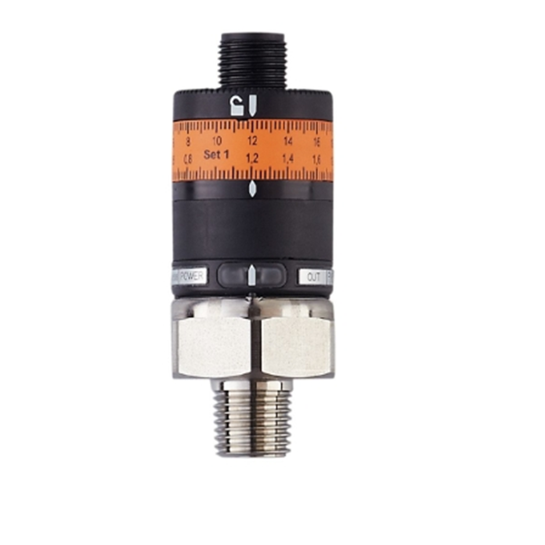 德國(guó)IFM易福門帶直觀開關(guān)點(diǎn)設(shè)定的壓力傳感器PK7524 PK-010-RFG14-QSPKG/US/ /W