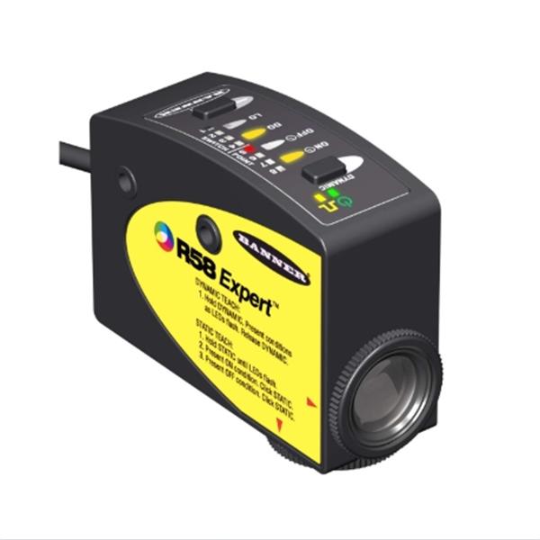 BANNER邦納美國(guó)R58 系列色標(biāo)傳感器 R58ECRGB2 W/30